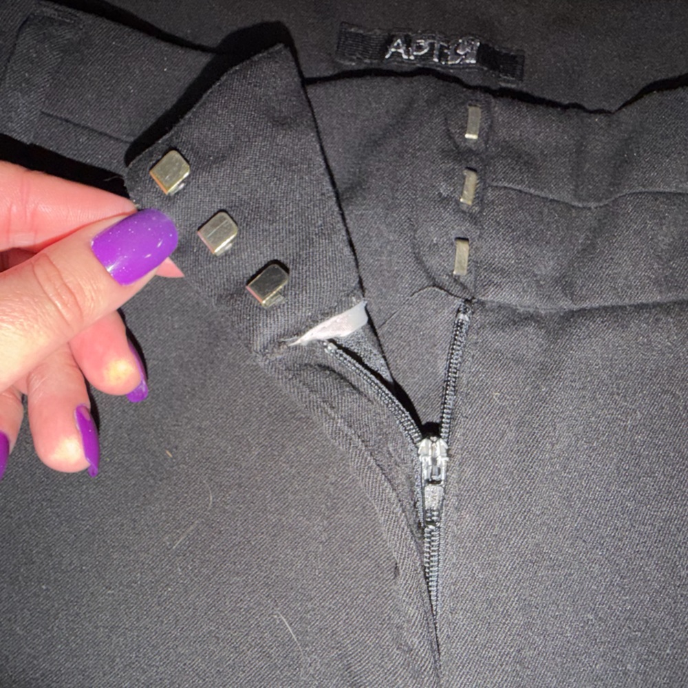 Apt. 9 Women's Classic Black Wide-Leg Pants, slacks, work attire size 16 - Picture 4 of 5